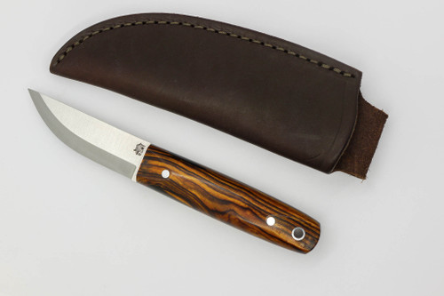 LT Wright Knives Pronghorn - Magnacut - Scandi Grind - Desert Ironwood w/ Black Liners - 10 LT Wright Knives Pronghorn - Magnacut - Scandi Grind - Desert Ironwood w/ Black Liners - 10