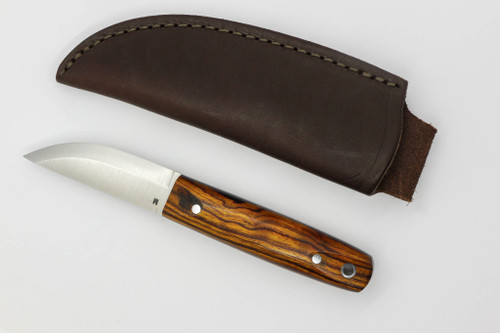 LT Wright Knives Pronghorn - Magnacut - Scandi Grind - Desert Ironwood w/ Black Liners - 10 LT Wright Knives Pronghorn - Magnacut - Scandi Grind - Desert Ironwood w/ Black Liners - 10