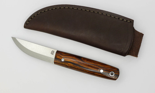 LT Wright Knives Pronghorn - Magnacut - Scandi Grind - Desert Ironwood w/ Black Liners - 14 LT Wright Knives Pronghorn - Magnacut - Scandi Grind - Desert Ironwood w/ Black Liners - 14