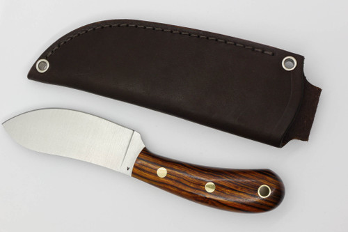 LT Wright Knives Camp MUK - Flat Grind - A2 Steel - Desert Ironwood w/ Black Liners - 2 LT Wright Knives Camp MUK - Flat Grind - A2 Steel - Desert Ironwood w/ Black Liners - 2