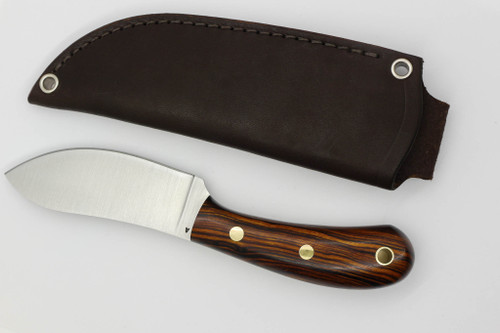 LT Wright Knives Camp MUK - Flat Grind - A2 Steel - Desert Ironwood w/ Black Liners - 3 LT Wright Knives Camp MUK - Flat Grind - A2 Steel - Desert Ironwood w/ Black Liners - 3