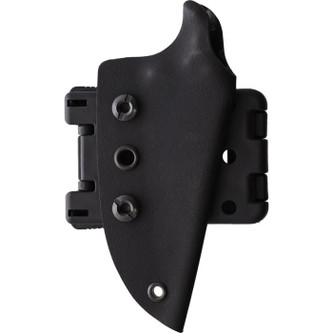 Stroup Knives: Mini 1, Fixed Blade Knife w/ Black Sculpted G10 Handle Stroup Knives: Mini 1, Fixed Blade Knife w/ Black Sculpted G10 Handle