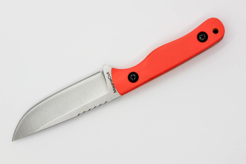 Chuck Richards Knives: Freebird - 4" Magnacut Blade - Orange G10 Handle Chuck Richards Knives: Freebird - 4" Magnacut Blade - Orange G10 Handle