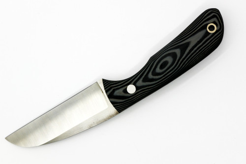 Chuck Richards Knives: Custom Wharncliffe - 3.45" S30V - Black & Gray G10 Handle Chuck Richards Knives: Custom Wharncliffe - 3.45" S30V - Black & Gray G10 Handle