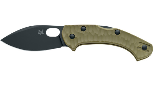 Fox Knives - Zero 2.0 Desert Warrior - 2.76"  Becut Steel Folding Blade w/ OD Green FRN Handle