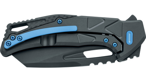 Fox Knives - Chronos - 3.54" Magnacut Steel Folding Blade w/ Black PVD Aluminum Handle Fox Knives - Chronos - 3.54" Magnacut Steel Folding Blade w/ Black PVD Aluminum Handle