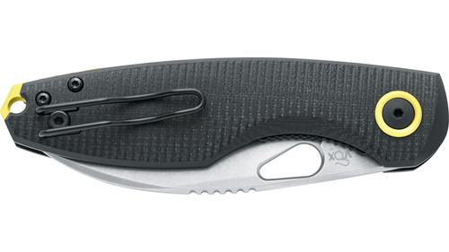 Fox Knives - Chilin - 3.15" N690Co Steel Folding Blade w/ Black G10 Handle Fox Knives - Chilin - 3.15" N690Co Steel Folding Blade w/ Black G10 Handle