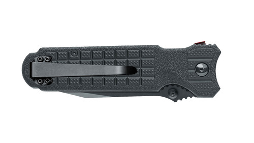 Fox Knives - Predator Evolution - 3.74" Niolox Black Idroglider Steel Folding Blade w/ Black FRN Handle Fox Knives - Predator Evolution - 3.74" Niolox Black Idroglider Steel Folding Blade w/ Black FRN Handle