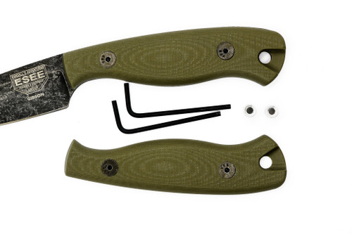 TKC G10 Handle for ESEE JG3 - Ranger Green