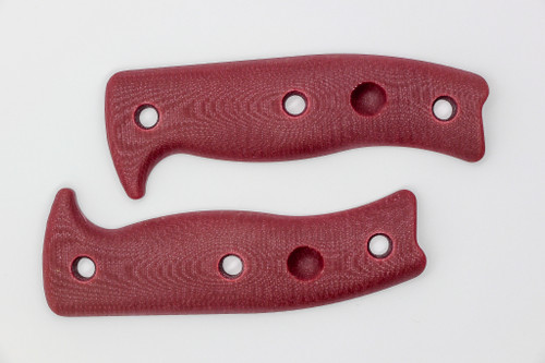 TKC: G10 Handle for Ontario RAT-5 /  RAT-6 / RAT-7 - Red