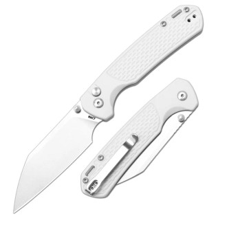 CJRB Cutlery - Pyrite Light - 3.34" S90V Folding Knife w/Button Lock - Grey FRN Handle CJRB Cutlery - Pyrite Light - 3.34" S90V Folding Knife w/Button Lock - Grey FRN Handle