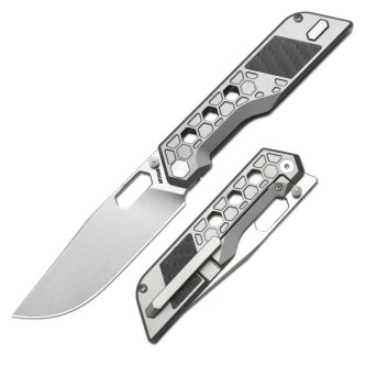 Artisan Cutlery - Beest - 3.65" S35VN Folding Knife w/ Frame Lock - Titanium Handle