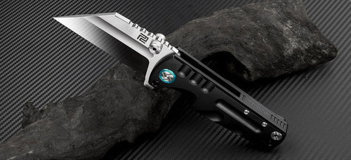 Artisan Cutlery - Proponent - 3.85" S35VN Folding Knife w/ Frame Lock -  Black Titanium Handle