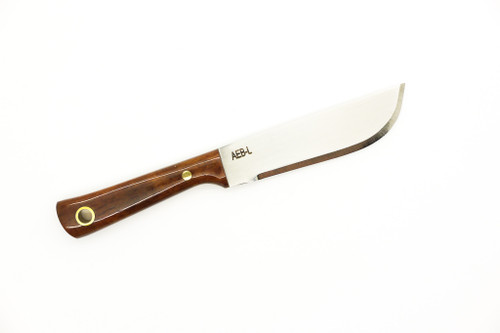 Woods Monkey - Lil Widdle Chete by L.T. Wright - AEB-L Steel - Convex Machete Grind - Satin Finish - Brown Bone Handle - 4 Woods Monkey - Lil Widdle Chete by L.T. Wright - AEB-L Steel - Convex Machete Grind - Satin Finish - Brown Bone Handle - 4