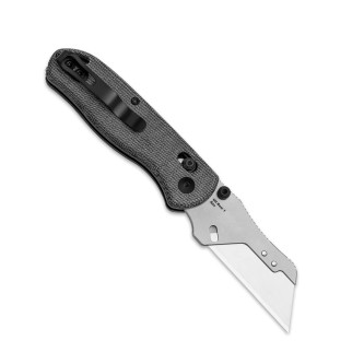 Kizer Knives - Dropbear Utility - 2.74" Razor Blade W/ Black Micarta Handle Kizer Knives - Dropbear Utility - 2.74" Razor Blade W/ Black Micarta Handle