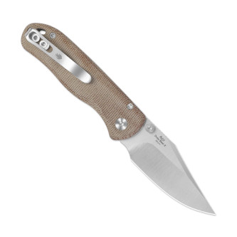 Kizer Knives - Drop Bear 2 - 2.97" Nitro-V Blade W/ Natural Micarta Handle Kizer Knives - Drop Bear 2 - 2.97" Nitro-V Blade W/ Natural Micarta Handle