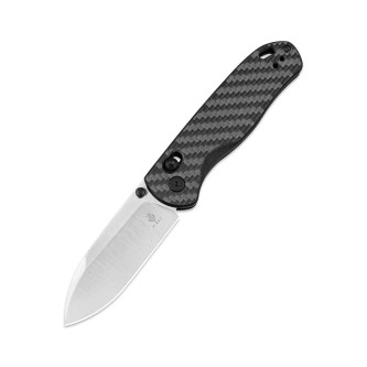 Kizer Knives - Drop Bear - 2.97" Nitro-V Blade W/ 3K Carbon Fiber Handle