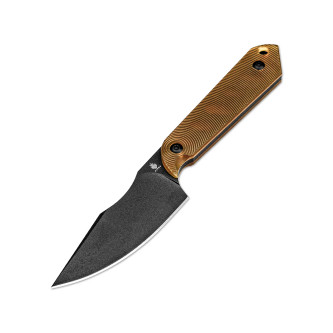 Kizer Knives - Harpoon Mini - 3" 3V Blade W/ Yellow PEI Handle