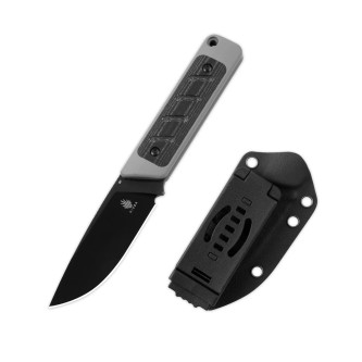 Kizer Knives - Smolt - 2.9" 3V Blade W/ Grey G10 & Black Micarta Handle