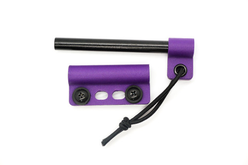 TKC Fire Starter Kit - Purple Kydex Holder and Handle