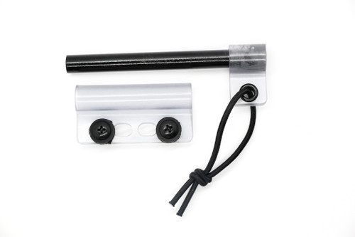 TKC Fire Starter Kit - Phantom Clear Kydex Holder and Handle