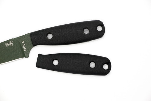 TKC: G10 EXTENDED Handle for ESEE IZULA - Black - BLEM