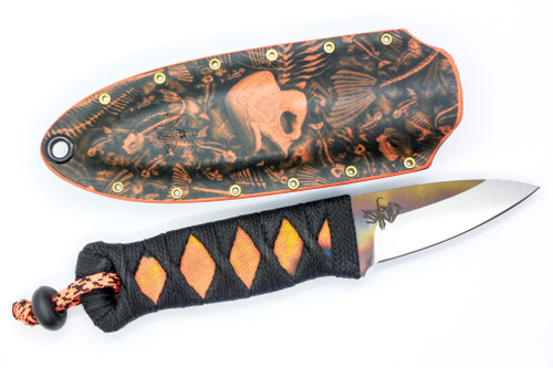 Angler Knives - Dorado - CPM Magnacut Steel - Saber Grind - Nylon Ito Wrapped Handle
