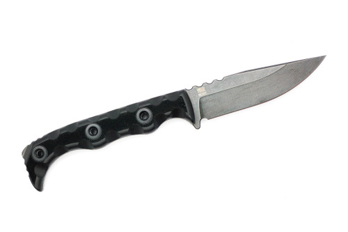 T.Kell Knives: Agent 005 - 3.25" Nickle Boron 80CRV2 Steel Blade w/ Black Battlelock Handle T.Kell Knives: Agent 005 - 3.25" Nickle Boron 80CRV2 Steel Blade w/ Black Battlelock Handle