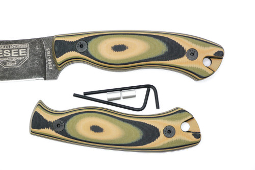 TKC G10 Handle for ESEE JG5 - Mil Spec Camo