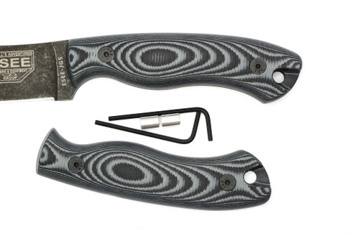 TKC G10 Handle for ESEE JG5 - Midnite Tiger 1x1
