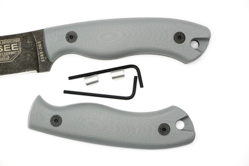 TKC G10 Handle for ESEE JG5 - Cool Gray