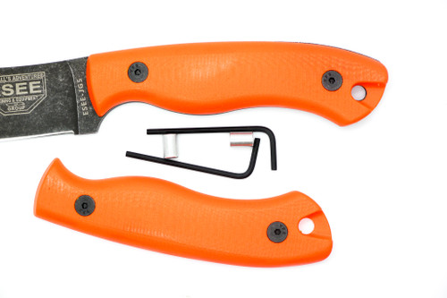 TKC G10 Handle for ESEE JG5 - Blaze Orange