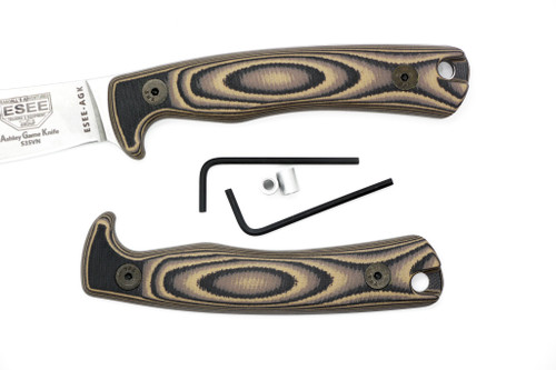 TKC G10 Handle for ESEE AGK - Earth Camo
