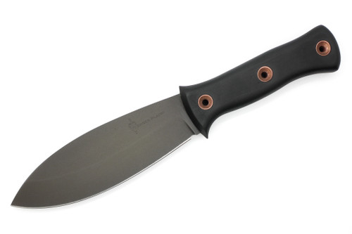 Dave Wenger Blades: Smatchet - 6" CPM-3V Steel Blade - Black Linen Micarta - Kydex Sheath