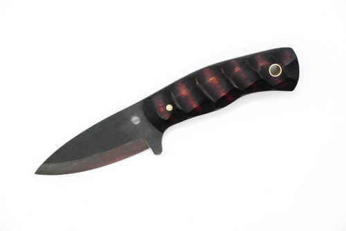 Primitive Woodsman - Foxfire - 2.5" Black Oxide 80CRV2 Steel Blade w/ Sculpted Maple Handle