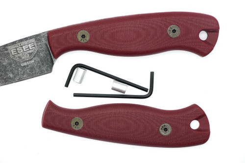 TKC G10 Handle for ESEE JG3 - Red
