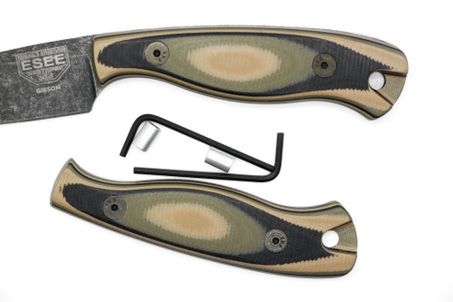 TKC G10 Handle for ESEE JG3 - Mil Spec Camo