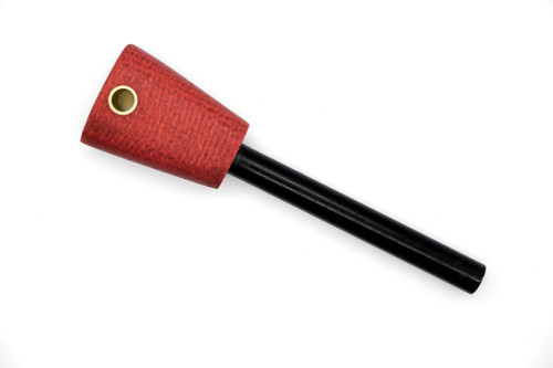 LT Wright Knives: Firesteel w/ Red Burlap Handle