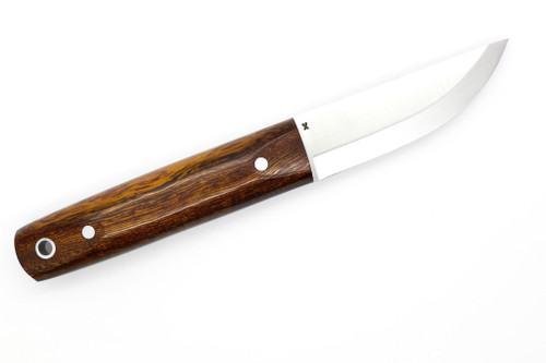 LT Wright Knives Pronghorn - 3V Steel - Scandi Grind - Desert Ironwood W/ Black Liners - 7