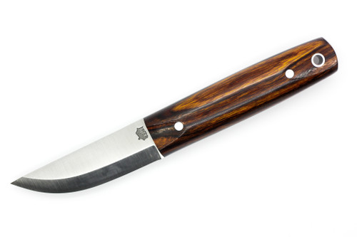 LT Wright Knives Pronghorn - 3V Steel - Scandi Grind - Desert Ironwood W/ Black Liners - 10