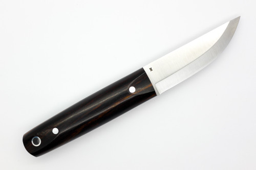 LT Wright Knives Pronghorn - 3V Steel - Scandi Grind - Desert Ironwood W/ Black Liners - 14