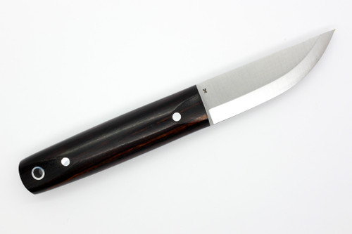 LT Wright Knives Pronghorn - 3V Steel - Scandi Grind - Desert Ironwood W/ Black Liners - 17