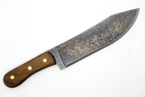 Condor Tool and Knife - Hudson Bay Knife - 1075 Carbon Steel - Walnut Handle W/ Leather Sheath