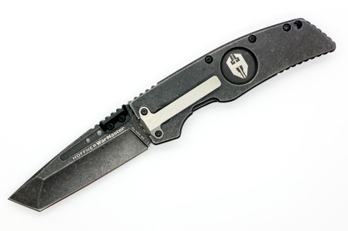 Hoffner Knives: Warmaster - 3.5" D2 Folding Knife - D2 steel Handle