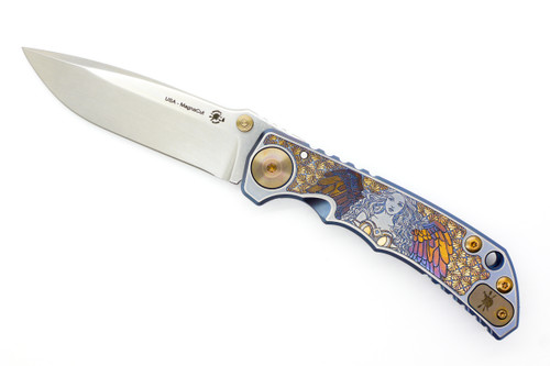 Spartan Blades - Sparten Harsey - 4" Magnacut Steel Folding Blade W/ SHF Angel Handle