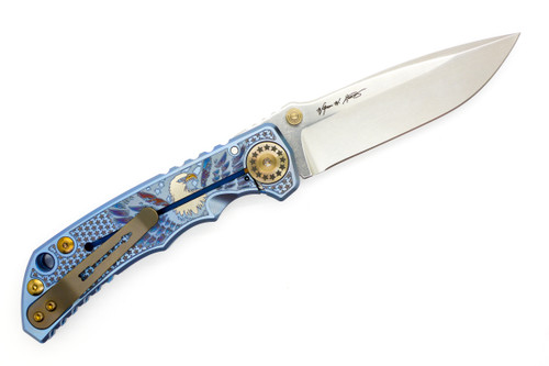 Spartan Blades - Sparten Harsey - 4" Magnacut Steel Folding Blade W/ Uncle Sam Handle