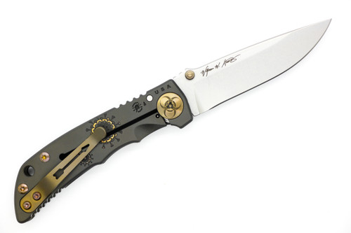 Spartan Blades - Sparten Harsey - 3.25" Magnacut Steel Folding Blade W/ Plague Doctor Handle