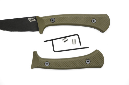 TKC G10 Handle for Montana Knife Company Mini Speedgoat 1.0 - Textured OD Green G-10