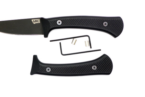 TKC G10 Handle for Montana Knife Company Mini Speedgoat 1.0 - Textured Black G-10