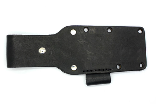 TKC: ESEE 6 Leather Backer - Black WITH Firesteel TKC: ESEE 6 Leather Backer - Black WITH Firesteel